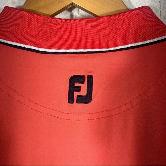 FootJoy Red Polo size Extra Large - Picture 7 of 9